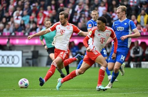Hasil Bayern Munich vs Darmstadt 98 Liga Jerman 2023-2024: Hattrick Harry Kane, Gol Tandang De Rutten 8-0: Okzon Bola